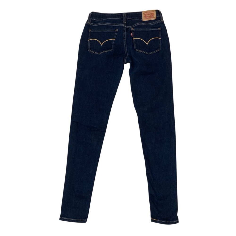 Levi’s 535 Super Skinny Dark Wash Jeans, Leggings, Jeggings, Women’s 28 - Picture 5 of 9